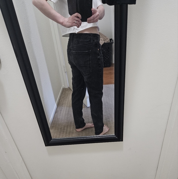 AE 90s Skinny Washed Black 4 x-short - Picture 2 of 5